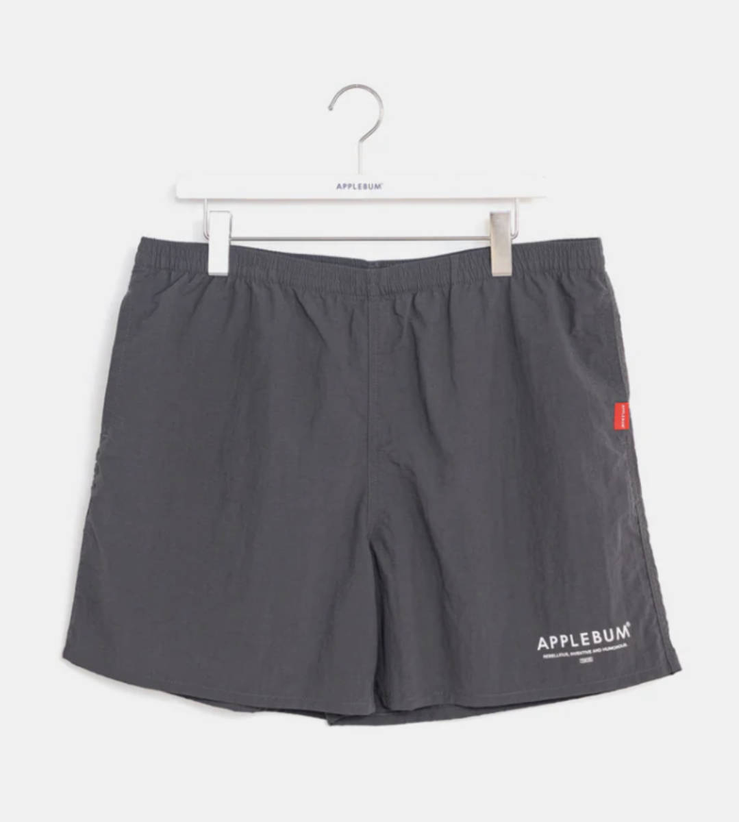 完売品【APPLEBUM】 ACTIVE NYLON SHORTS　グレー/XL ショートパンツ　_画像1