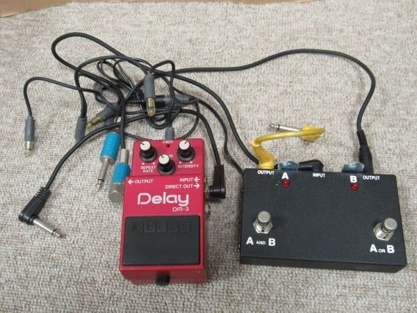 yr3939/楽器系機材関連　Delay　SUPER　OVERDRIVE　POWER SUPPLY & MASTER SWITCH　120_画像2
