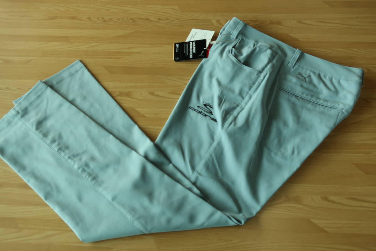 ☆☆PUMA Jackpot 5 pocket Pant 【ブルー 30×30】 コブラ刺繍入り　ジャクポット5ポケットパンツ　ストレッチ　ドライセル　プーマ　新品