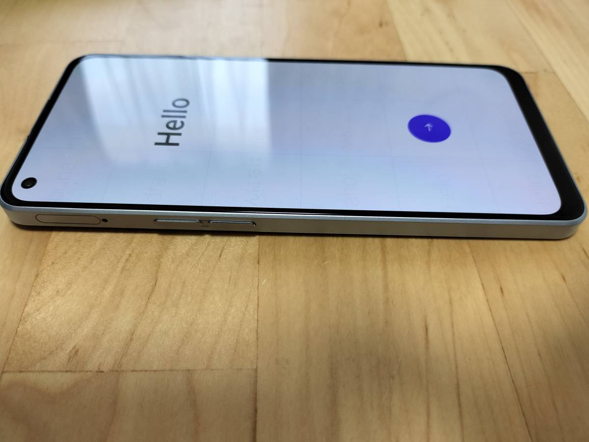 美品】OPPO Reno7 A/CPH2353/ドリームブルー/デュアルSIM/SIM