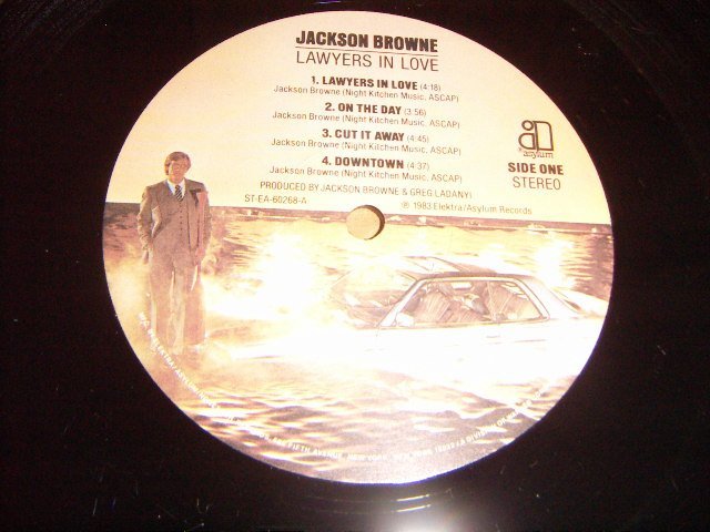 LP：JACKSON BROWNE LAWYERS IN LOVE ジャクソン・ブラウン：US盤_画像2