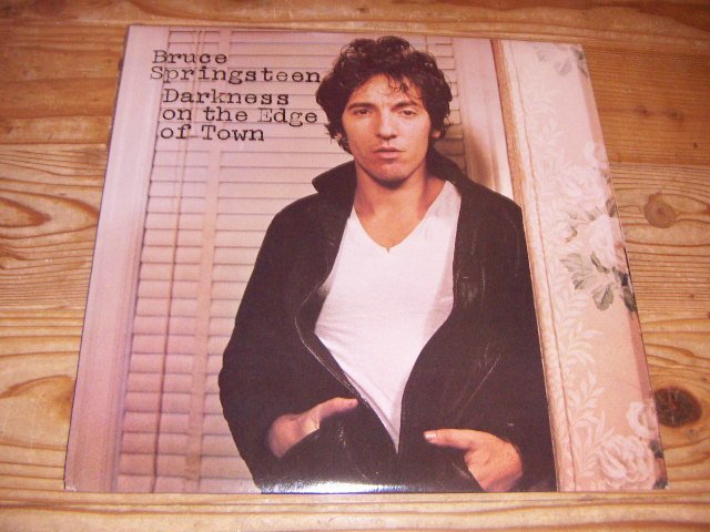 LP：BRUCE SPRINGSTEEN DARKNESS ON THE EDGE OF TOWN ブルース・スプリングスティーン：US盤_画像1