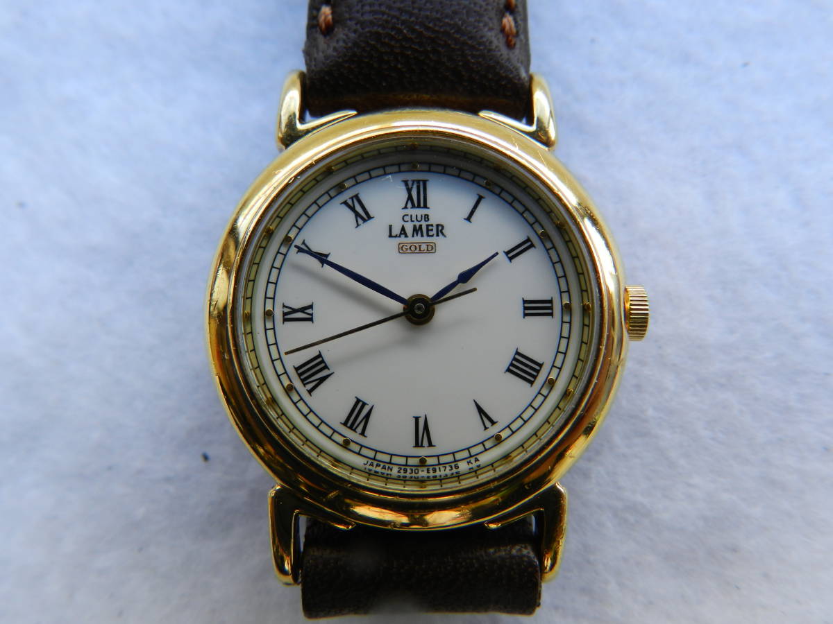 CITIZEN シチズン CLUB LAMER クラブ ラメール GOLD 18K 750 2930