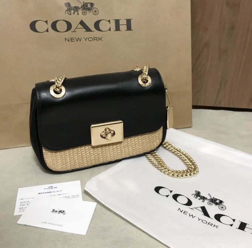 タグ付き新品未使用品】COACHショルダーバック 保存袋付き Yahoo