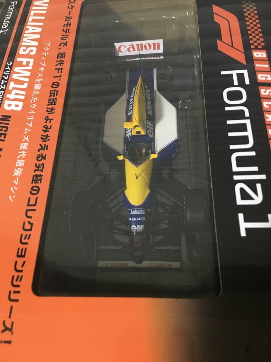  out of print big scale F1 collection Williams FW14Bnai gel Mansell der Goss tea niDeAGOSTINI 1/43