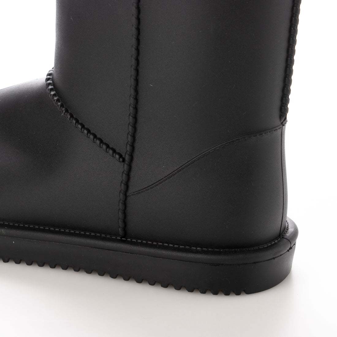 防寒ブーツ　ムートンブーツ　防寒防水ブーツ　新品『21076-BLK-245』24.5cm　メンズ、レディース、キッズのファミリーサイズ_画像5