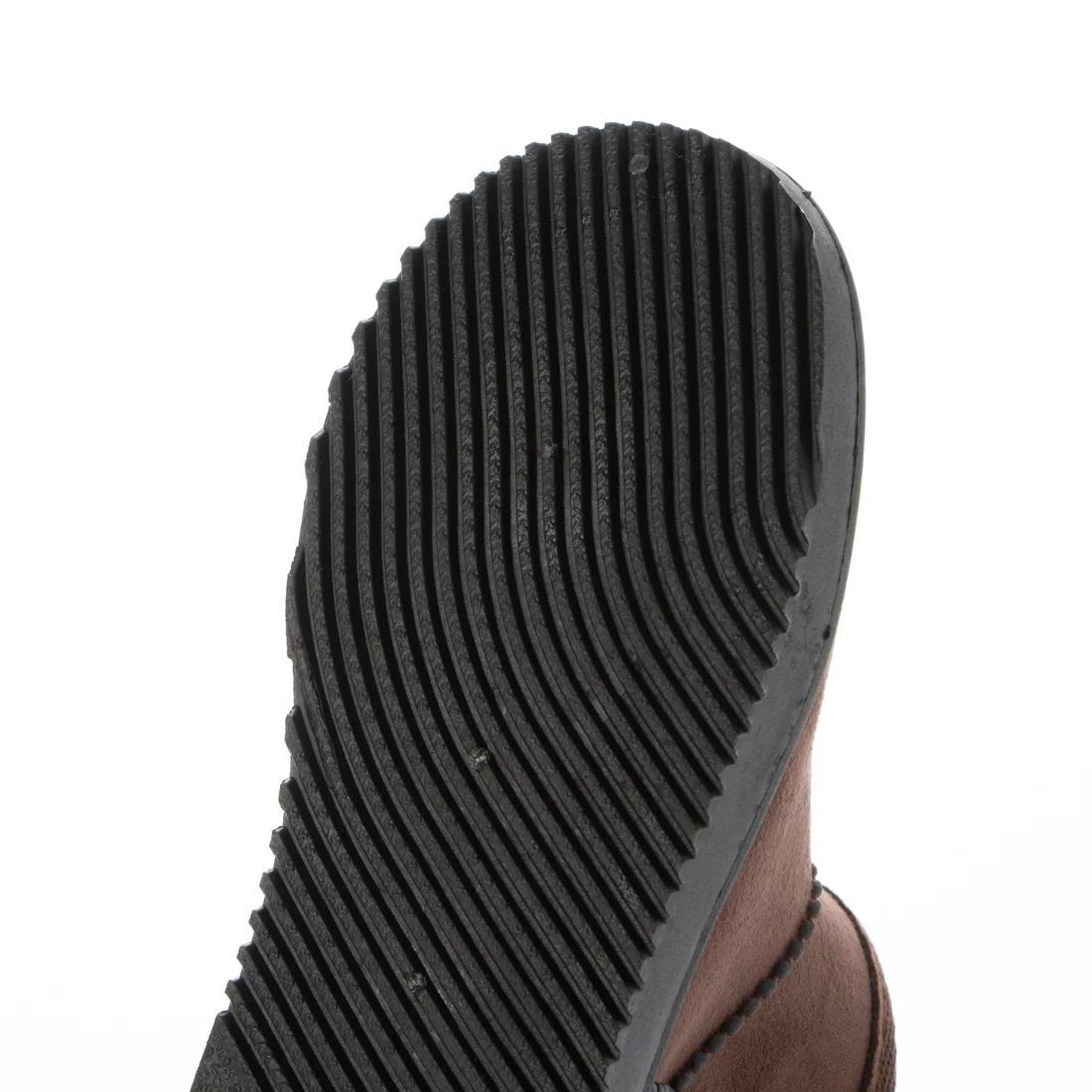 防寒ブーツ　ムートンブーツ　ショートブーツ　新品『22076-DBR-280』28.0cm　スウェード調　ファミリーサイズ_画像4