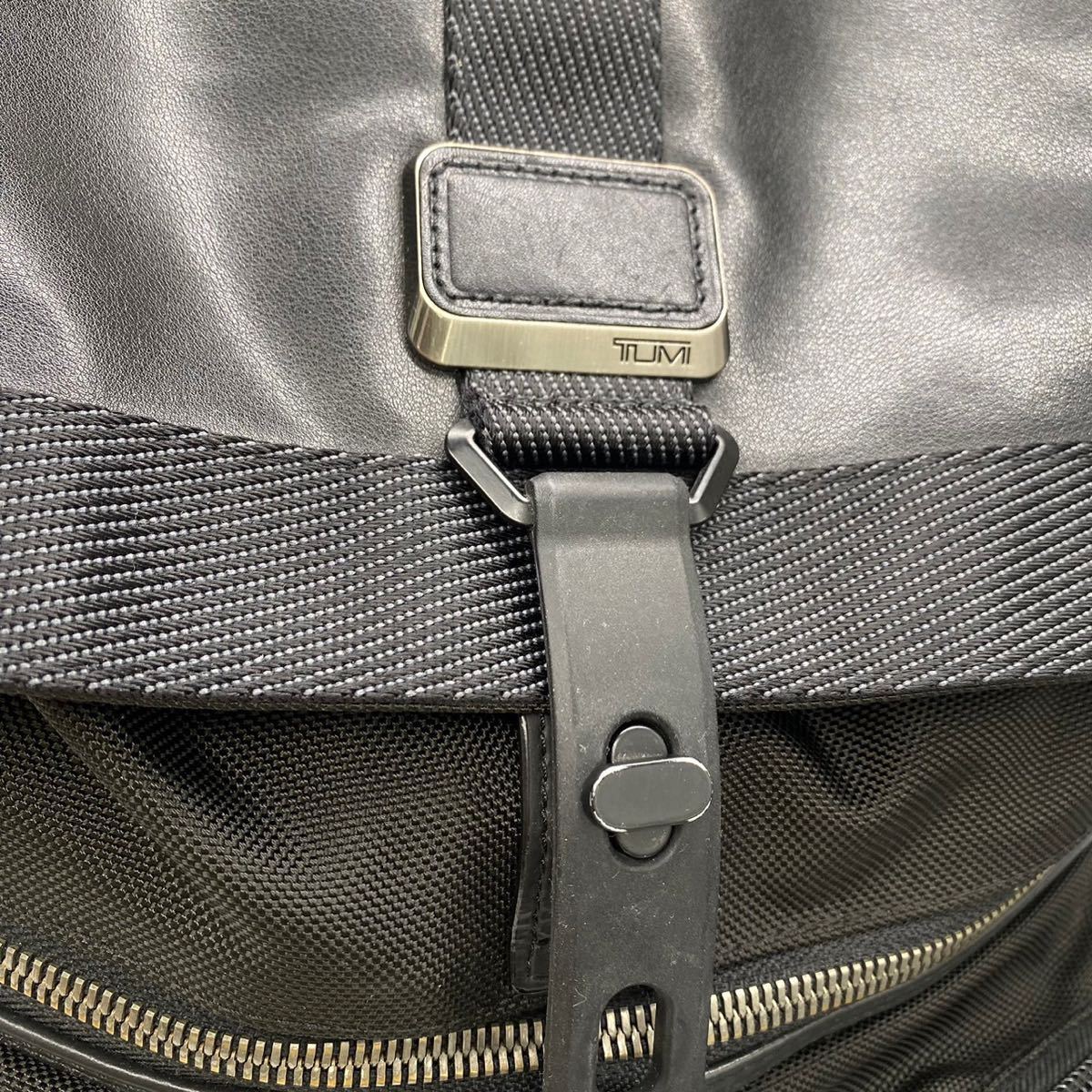 1円 極美品 大人気品 TUMI トゥミ ロールトップ バックパック リュック