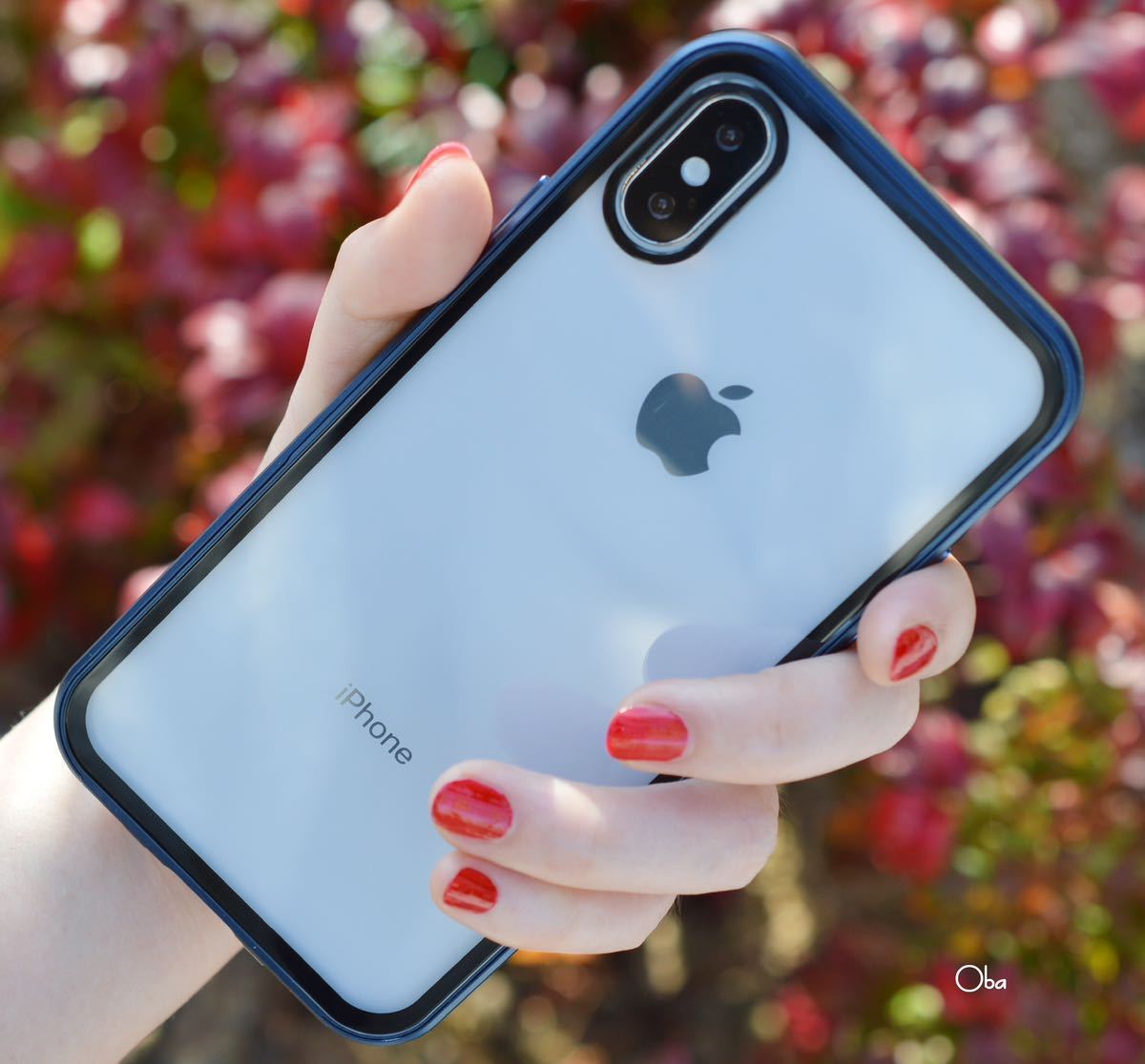 ダブルロック ダークブルー iPhone XR ケース フィルム不要ケース 両面ガラスケース アルミ合金 フルカバー