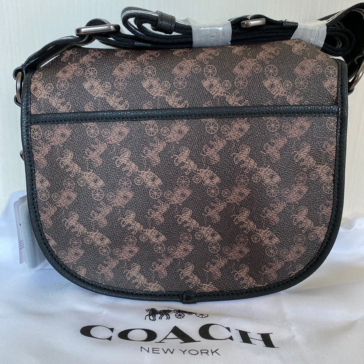 COACH コーチ ショルダーバッグ ホース＆キャリッジ クロスボディ