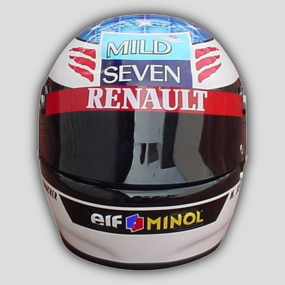 海外 高品質　送料込み　ミハエル・シューマッハ 　 1995年　F1　ヘルメット　等身大サイズ　 　レプリカ　高品質