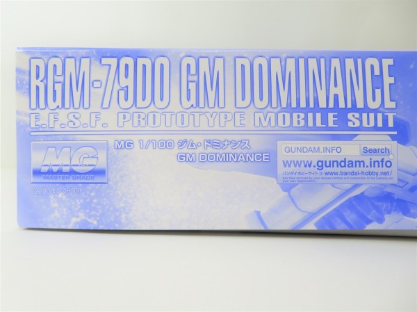 正品PB Premium Bandai Limited MG 1/100 Jim Dominnas RGM-79DO Gundam Unassembled 原文:正規品 PB プレミアムバンダイ限定 MG 1/100 ジム・ドミンナス RGM-79DO ガンプラ 未組立