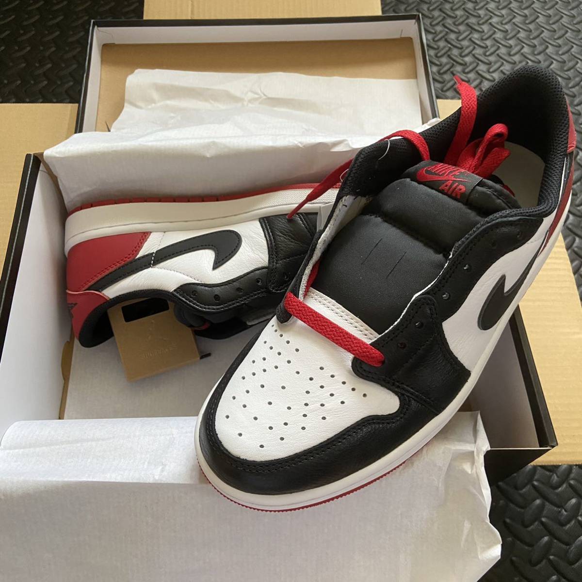 ◆未使用新品 27㎝ Nike Air Jordan 1 Low OG “Black Toe” エアジョーダン1 レトロ ロー オージー “ブラックトゥ”◆