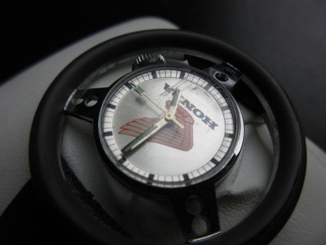 【HONDA/ホンダ】OLD ENGLAND /ステアリングホイール/TROPIC SPORTS 18ｍｍ/スイス製/腕時計/ビンテージの画像6