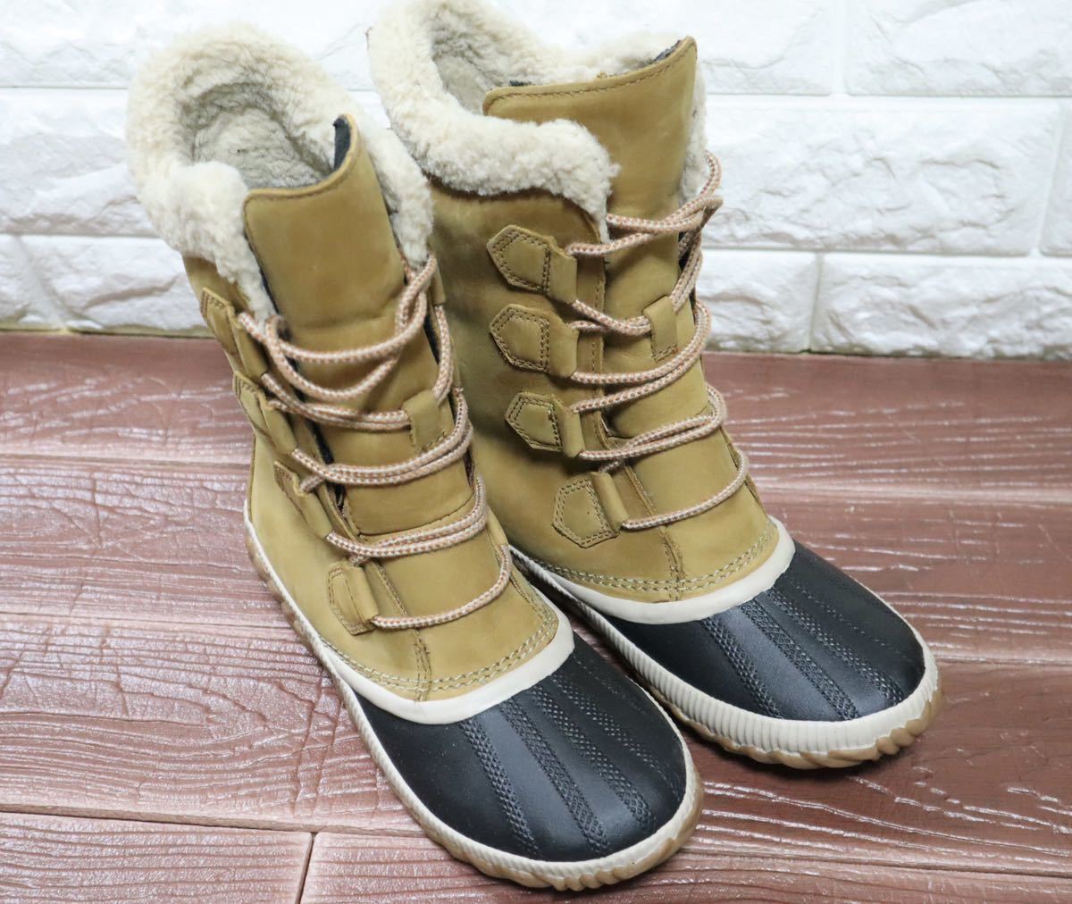 新品 定価19800円 24㎝(US7) SOREL ソレル　アウトアンドアバウトプラス トール レディース スノーブーツ 防寒 ウィンターブーツ　NL3146_画像5