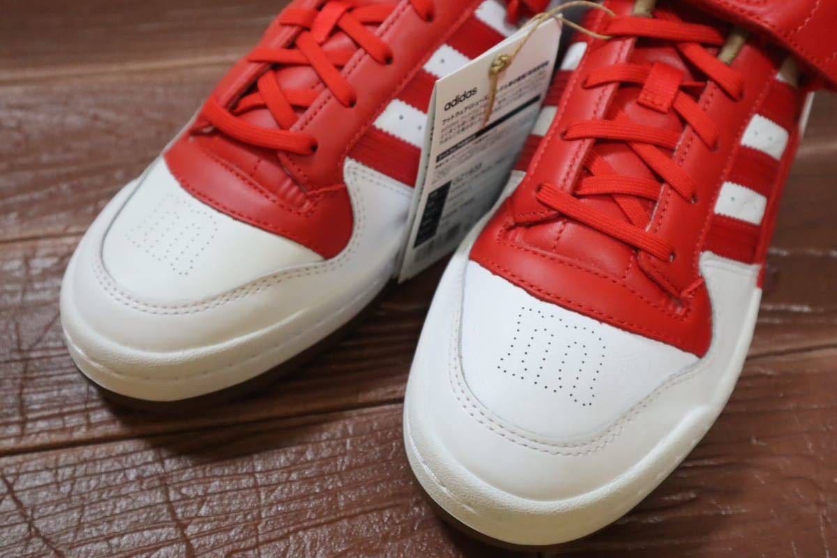 新品 定価20900円 28 5㎝ adidas アディダス FORUM LOW 84 - M&Ms CREW-v1 フォーラム ロー 赤 レッド ｜Yahoo!フリマ（旧PayPayフリマ）