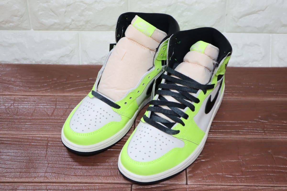 新品 28㎝ NIKE ナイキ エアジョーダン1 レトロ　ハイ　OG AIR JORDAN 1 RETRO HIGH OG 555088-702 イエロー_画像2