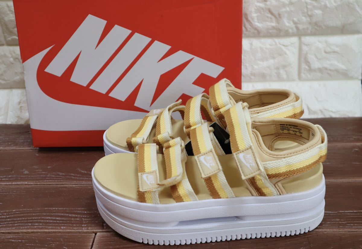  новый товар 24.NIKE Nike wi мужской Icon Classic сандалии DH0223-200 женский толщина низ сандалии 