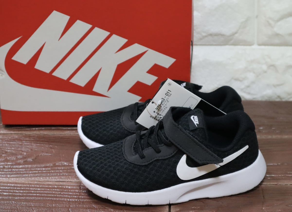 新品 15㎝　NIKE ナイキ タンジュン TDV TANJUN TDV キッズスニーカー　黒　ブラック　818383-011_画像1