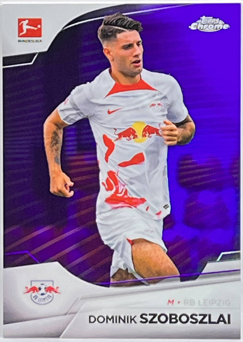 ソボスライ/Dominik Szobozlai】2023 Topps Chrome Bundesliga Leipzig