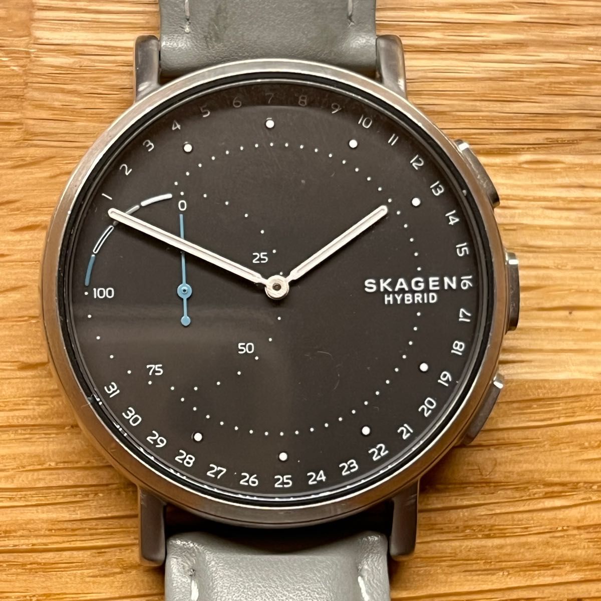 独特の上品 SKAGEN Hybrid スマートウォッチ ベルト×3付 - メンズ