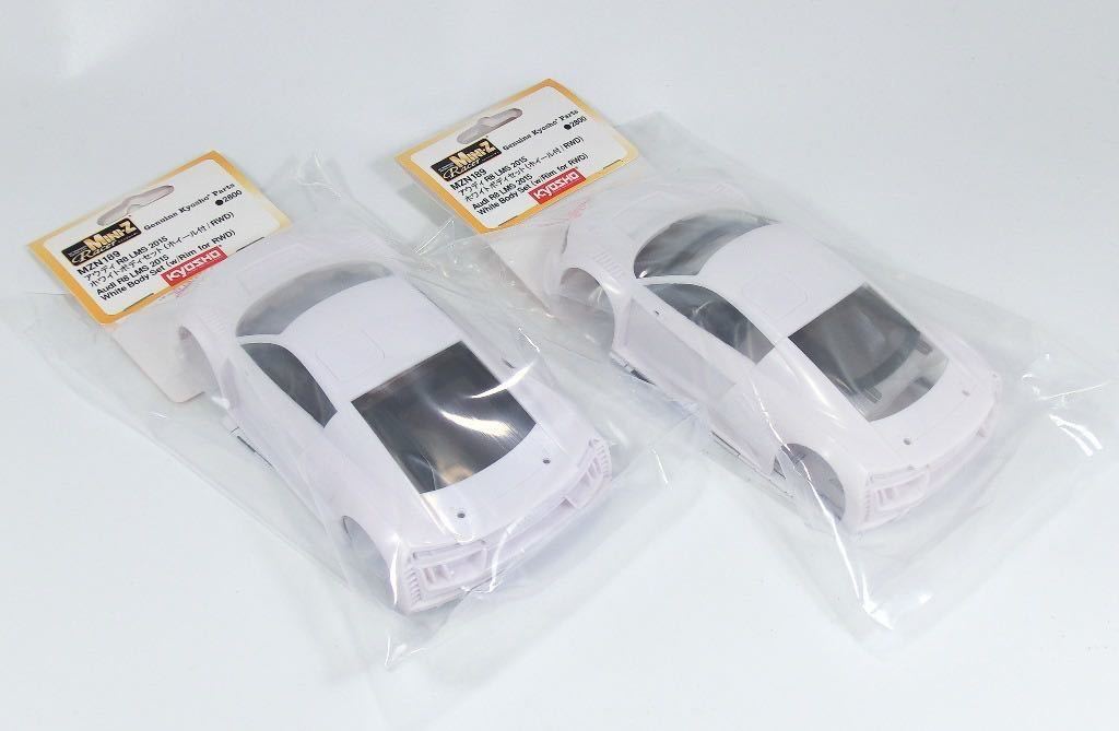 送料無料！お買い得2個セット ミニッツMR03用 アウディR8 ＬＭＳ2015