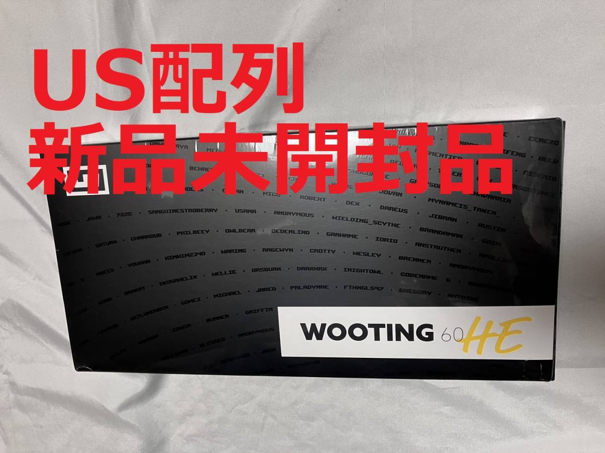 新品未開封品 US配列 Wooting 60HE ゲーミングキーボード｜Yahoo