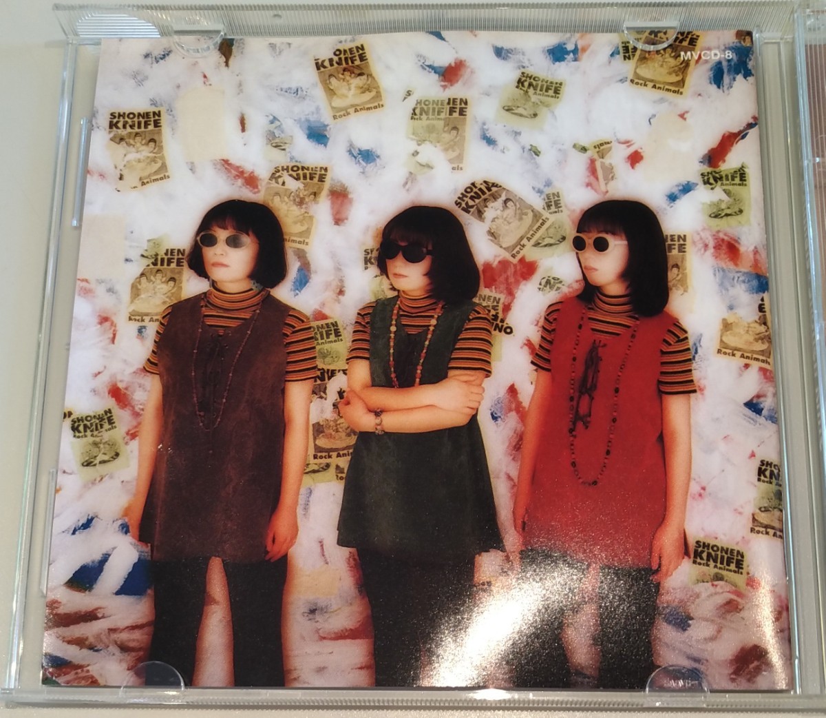 少年ナイフ ロック・アニマルズ 旧規格国内盤中古CD Rock Animals Shonen Knife 山野直子 山野敦子 中谷美智枝 MVCD-8 3000円盤_画像4