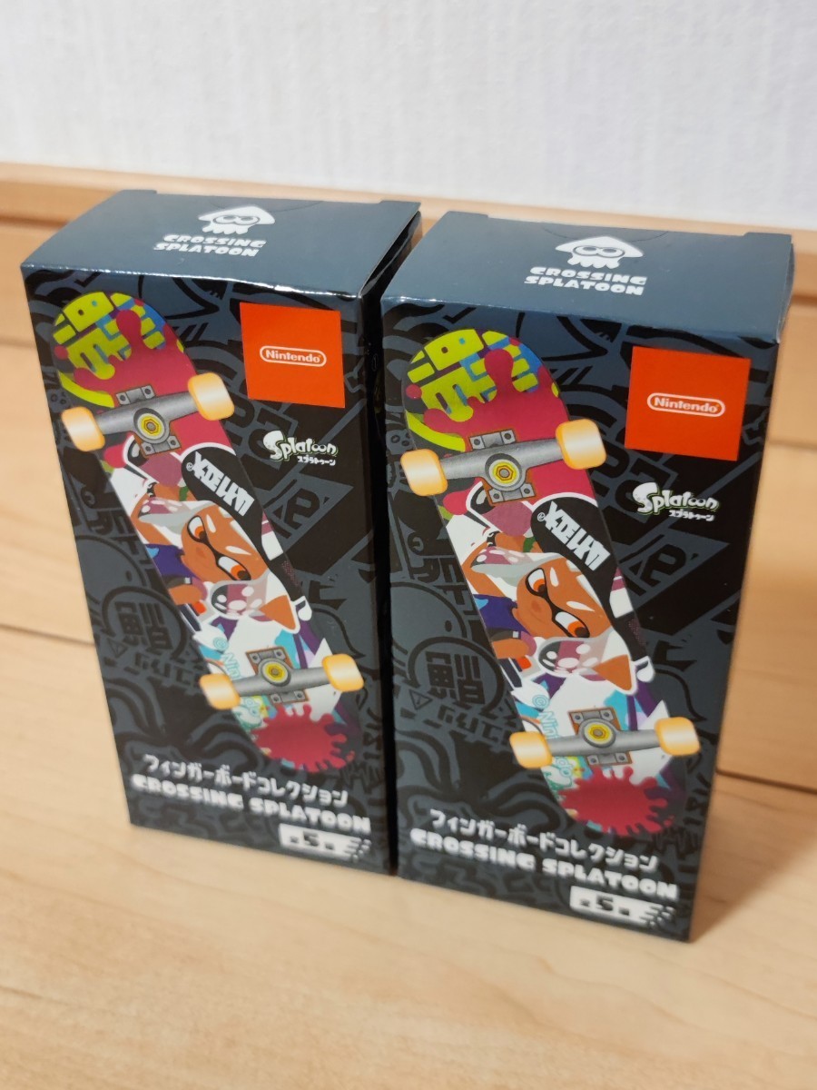 新品 未開封】フィンガーボードコレクション CROSSING SPLATOON 2個