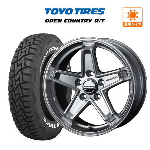 サマータイヤ ホイール 4本セット ウェッズ キーラータクティクス TOYO オープンカントリー R/T 235/70R16_画像1