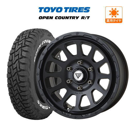 200系 ハイエース ホイール 4本セット FORCE デルタフォース OVAL(オーバル) TOYO オープンカントリー R/T 215/65R16_画像1