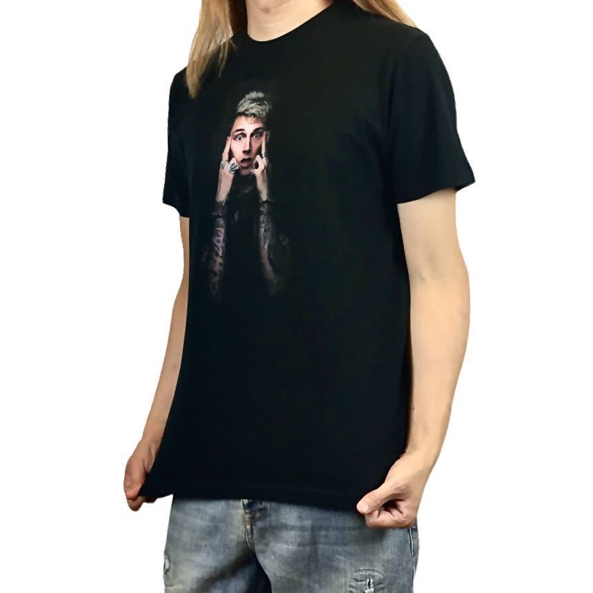 新品 マシンガンケリー ヒップホップ ポップパンク ラッパー タトゥー Tシャツ S M L XL ビッグ オーバーサイズ XXL~5XL ロンT パーカー 可