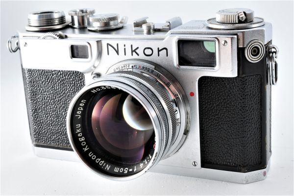 ワンピなど最旬ア！ 50mm S.C Nikkor S2 ニコン ［難あり］Nikon 5cm