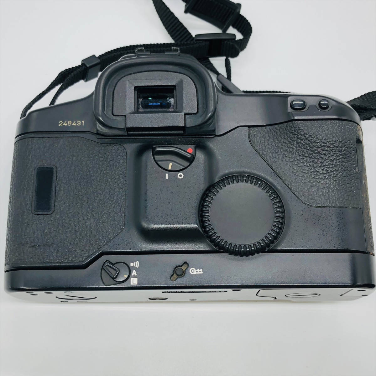 Canon キヤノン EOS-1 レンズ ULTRA SONIC 28-70㎜ 1:2.8 動作未確認 現状品 中古品 フィルムカメラ コレクション品 黒ボディ 667_画像3