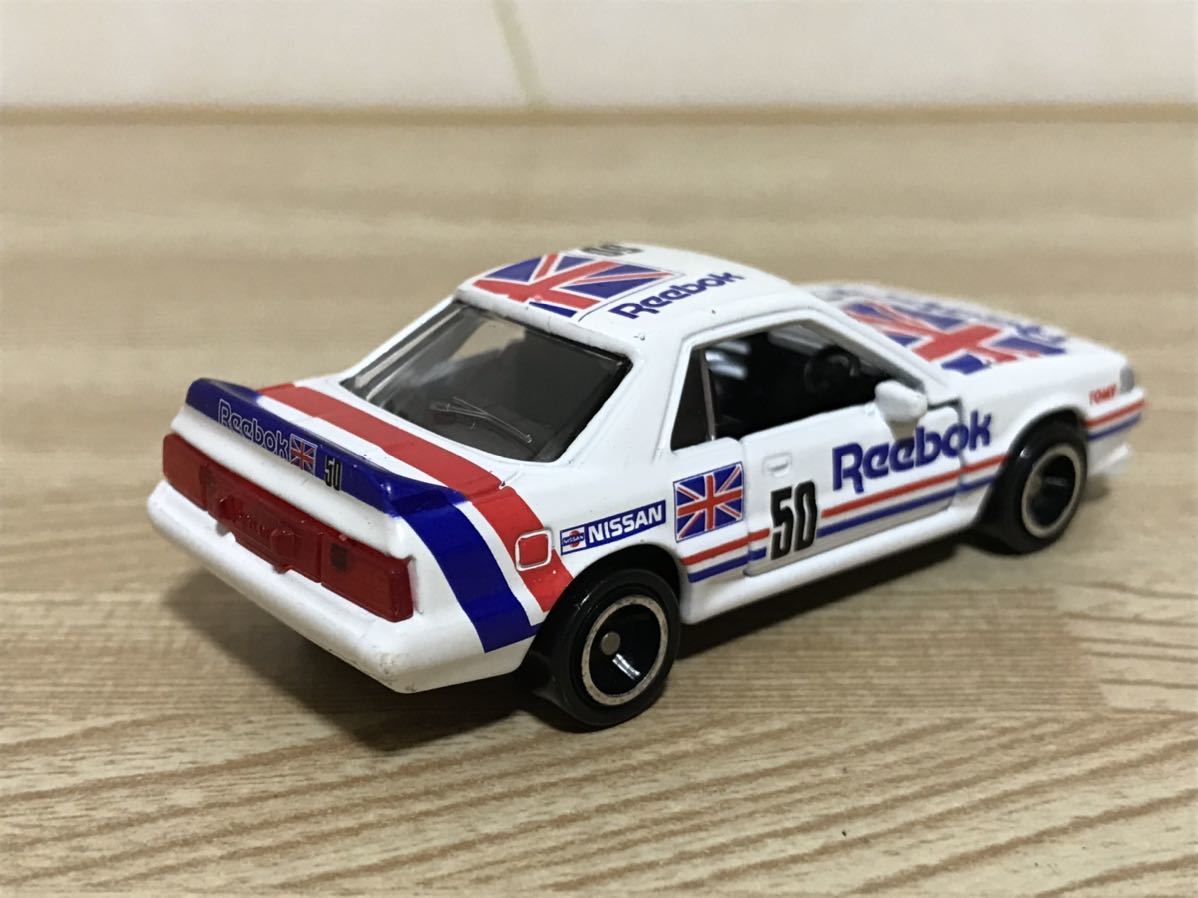 送料無料 トミカ 日産 スカイライン リーボック レーシングカー ミニカー 中国製 TOMICA NISSAN SKYLINE Reebok RACING CAR CHINA R31 旧車_画像4