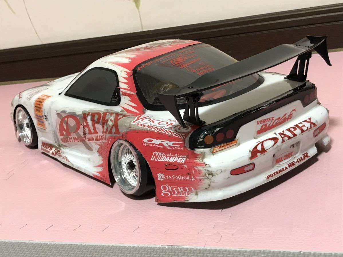送料無料 1/10 ヨコモ マツダ RX-7 FD3S アペックス D1 ラジコン 送料無料 1/10 ヨコモ マツダ RX-7 FD3S アペックス D1 ラジコン