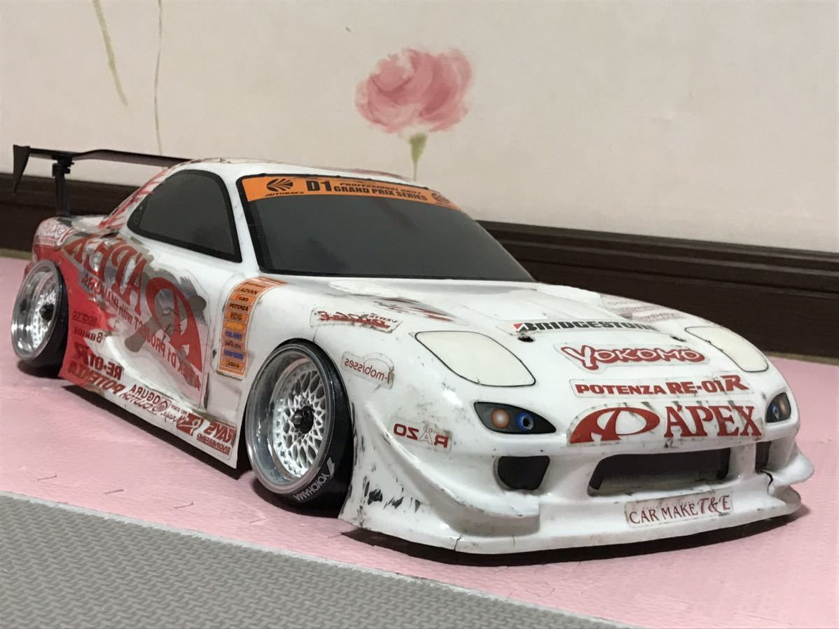 低価格の 送料無料 1/10 ヨコモ マツダ RX-7 FD3S アペックス D1