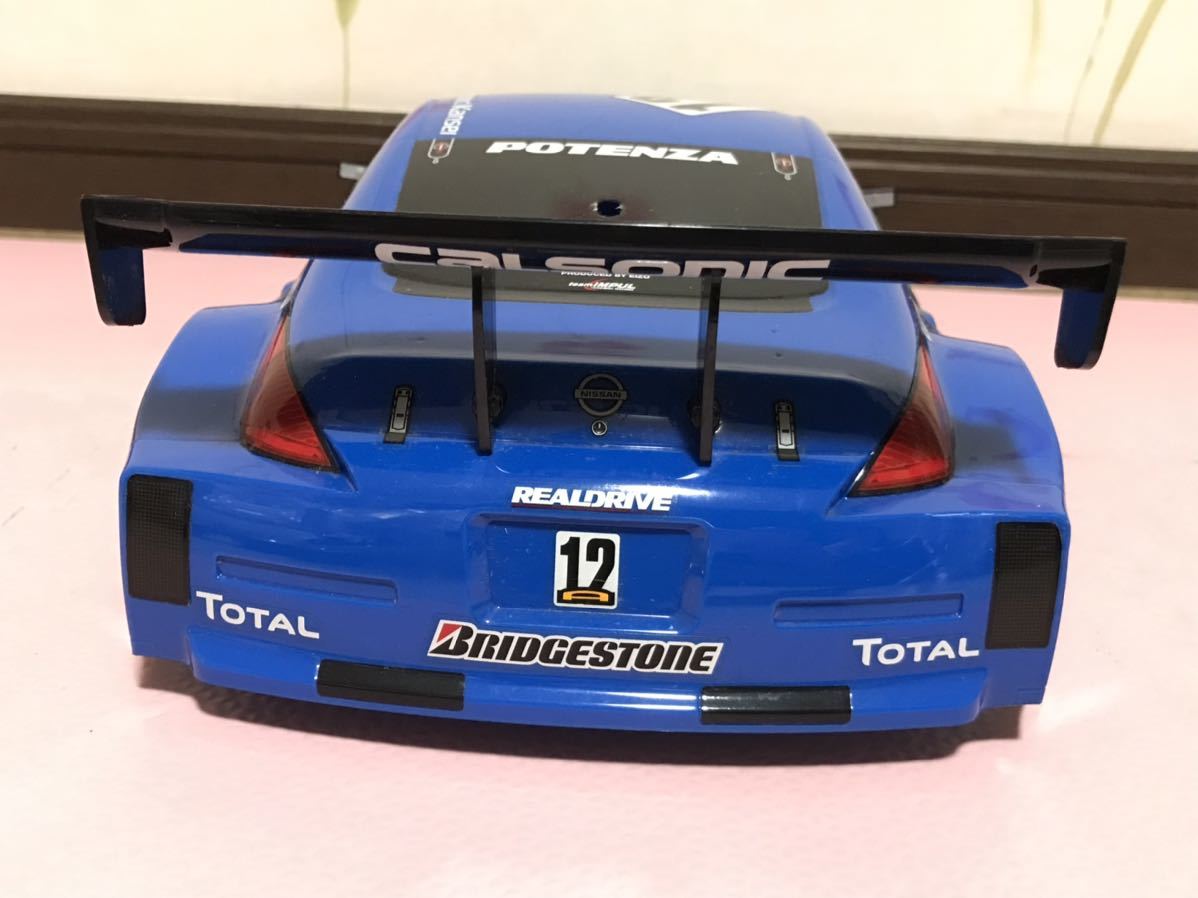 送料無料　1/10 タミヤ　日産 フェアレディZ GT Z33 カルソニック レーシングカー　ラジコンボディ　TAMIYA NISSAN FAIRLADYZ CALSONIC_画像5