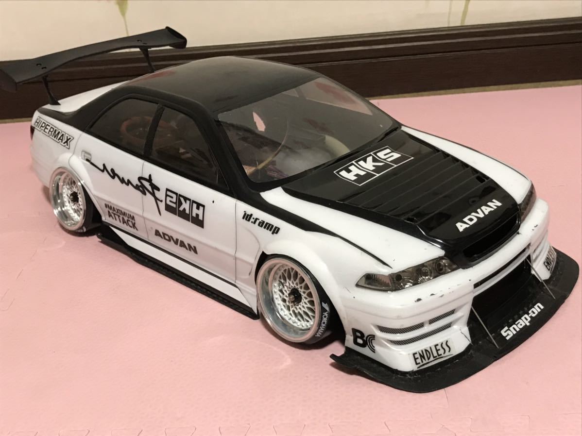 送料無料　1/10 ヨコモ　トヨタ　マーク2 JZX100 LED付き　ラジコンボディ　YOKOMO TOYOTA MARKⅡ ドリフト DRIFT