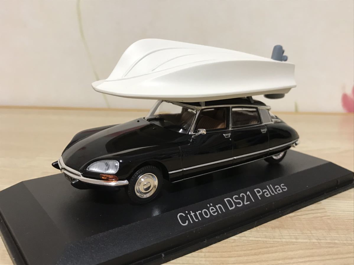 送料無料　1/43 シトロエン DS21 ボートキャリア　ミニカー ノレブ NOREV CITROEN Pallas 1973