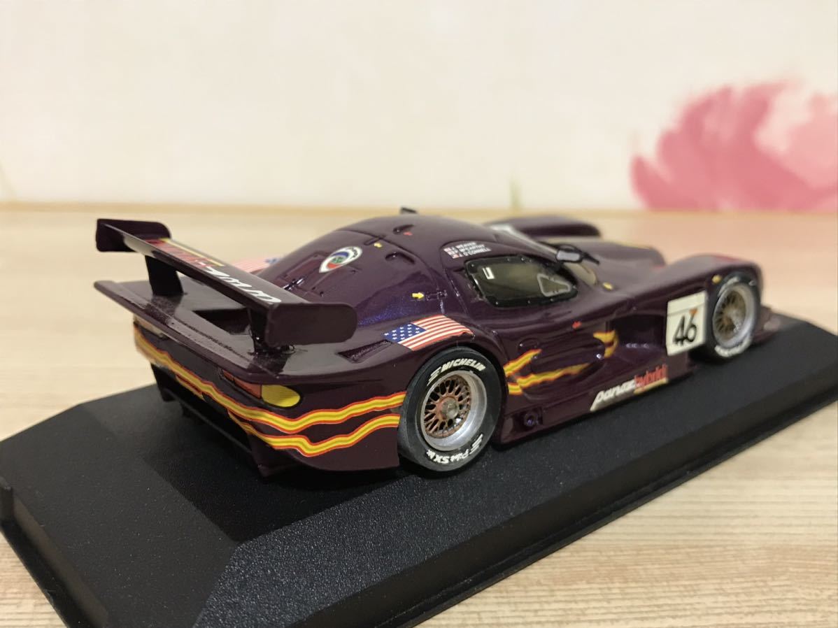 送料無料　1/43 パノス GTR1 LMP01 レーシングカー ミニカーセット スパーク スターター アクション SPARK starter ACTION Panoz Le Mans_画像5