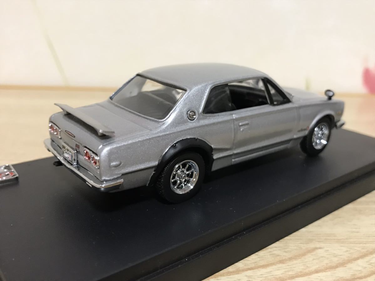 送料無料　1/43 日産 スカイライン 2000 GT-R KPGC10 ハコスカ ミニカーセット 京商 国産名車コレクション KYOSHO 旧車 街道レーサー