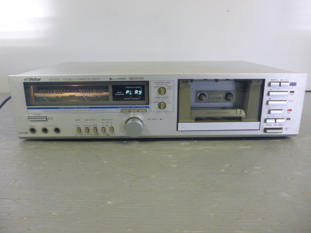 889251 victor ビクター KD-D33 ステレオカセットデッキ | JChere雅虎