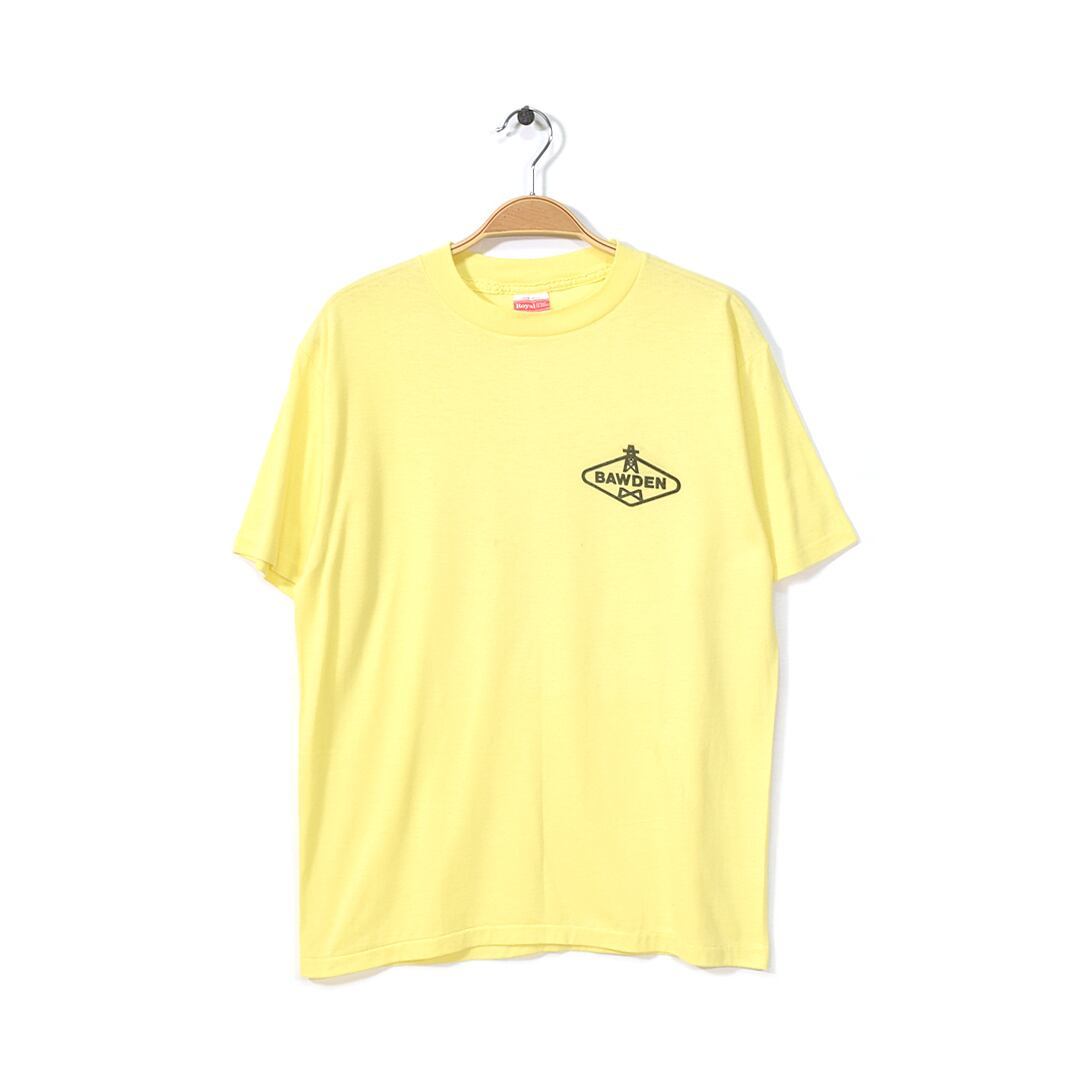 70s ROYAL FIRST CLASS バウデン 企業物 ヴィンテージTシャツ 袖裾