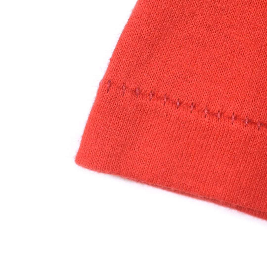 【送料無料】80s MJ SOFFE COMPANY ヴィンテージTシャツ レッド 赤 XDC 袖裾シングル サイズM 古着 @BZ0127_画像5