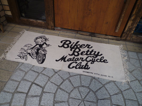 * american. space . production! Vintage american kitchen mat (beti bike BETTY) long mat beti.. interior mat 