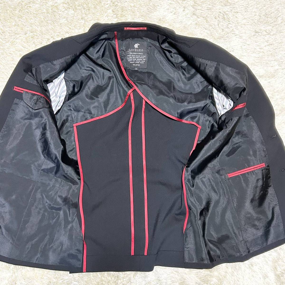 爆売りセール開催中!】 LOVELESS ラブレス メンズスーツセットアップ
