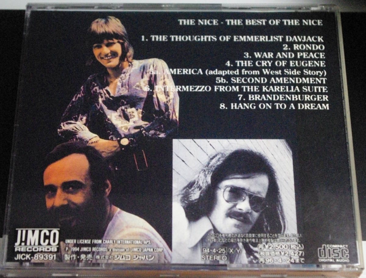 NICE/ THE BEST OF THE NICE NICE/ THE BEST OF THE NICE