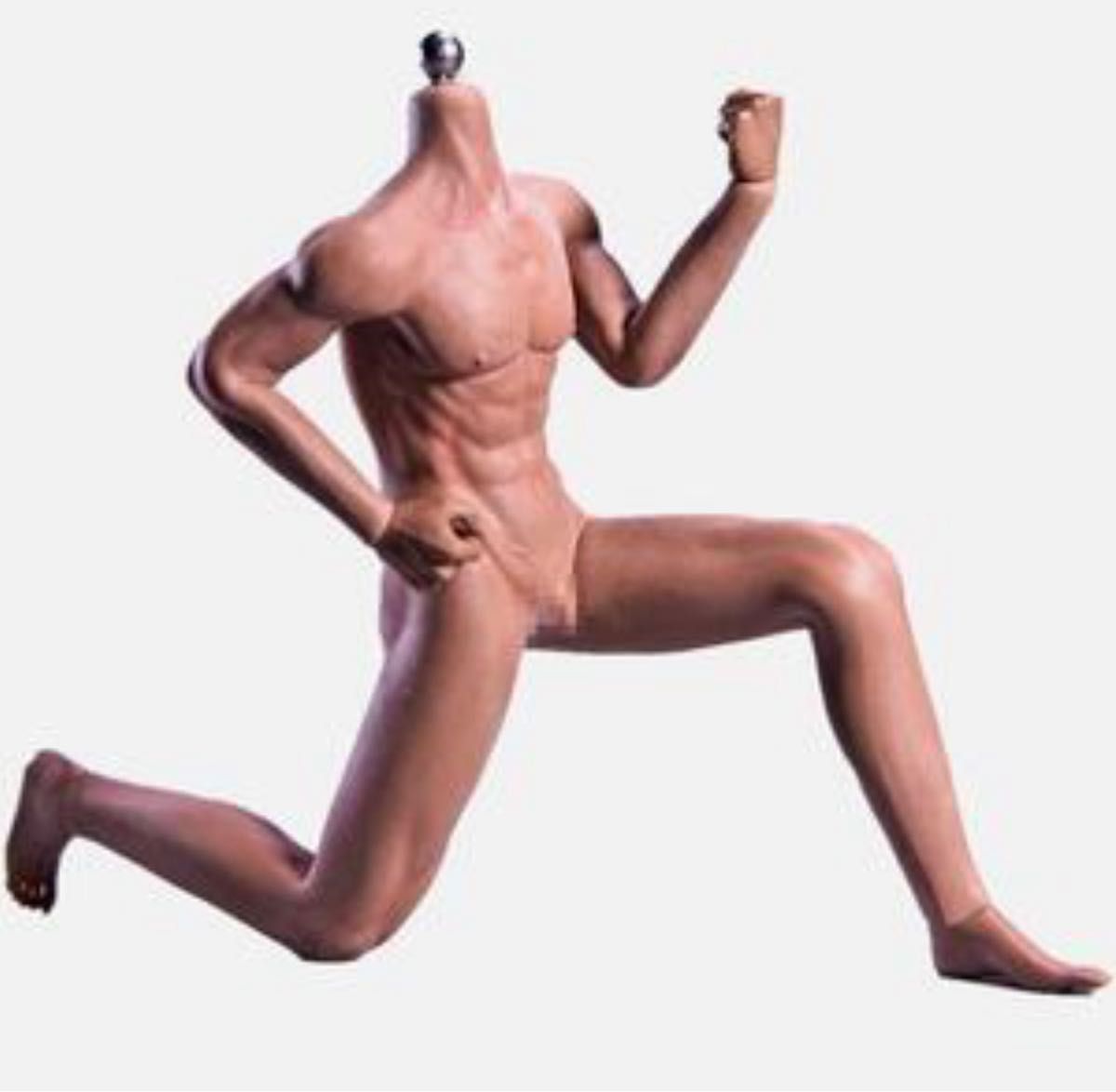 JIAOUDOLL 1/6 超柔軟性 男性 シームレス フィギュア ボディ 足取れる 高耐久性　超可動 細マッチョ体型 普通肌