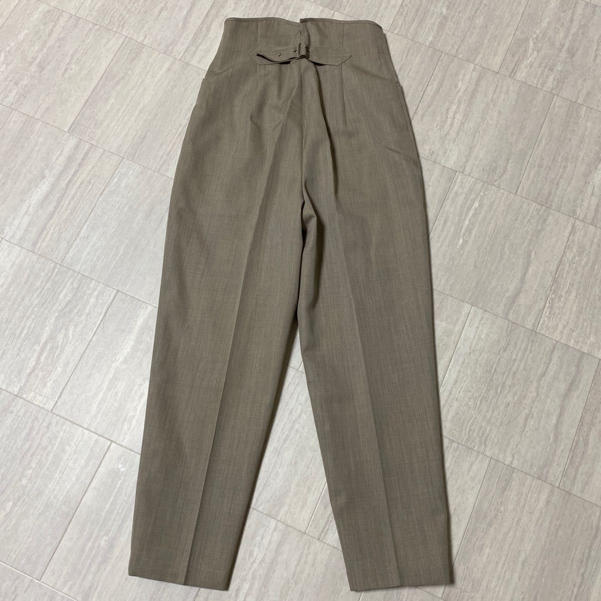 新品　6(ROKU) FRONT BUTTON PANTS フロントボタンパンツ